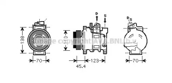 Компрессор (AVA QUALITY COOLING: AIK227)