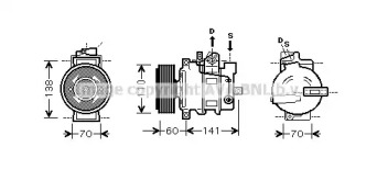 Компрессор (AVA QUALITY COOLING: AIK271)