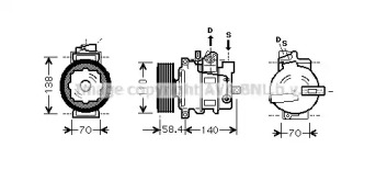 Компрессор (AVA QUALITY COOLING: AIK273)