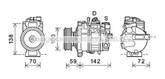 Компрессор (AVA QUALITY COOLING: AIK388)