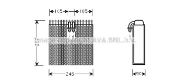 Испаритель (AVA QUALITY COOLING: AIV031)