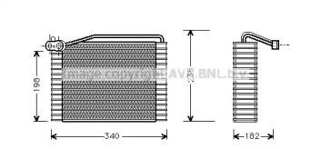 Испаритель (AVA QUALITY COOLING: AIV142)