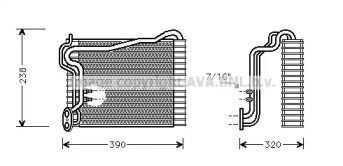 Испаритель (AVA QUALITY COOLING: AIV145)