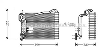 Испаритель (AVA QUALITY COOLING: AIV146)