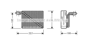 Испаритель (AVA QUALITY COOLING: AIV148)