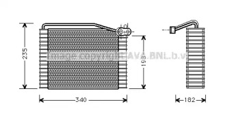 Испаритель (AVA QUALITY COOLING: AIV149)