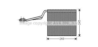 Испаритель (AVA QUALITY COOLING: AIV322)