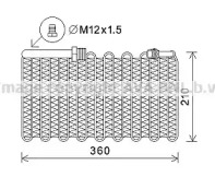 Испаритель (AVA QUALITY COOLING: AIV355)