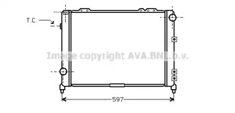 Теплообменник (AVA QUALITY COOLING: AL2034)