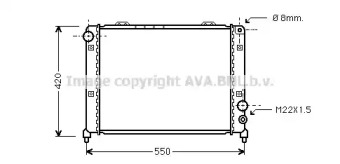 Теплообменник (AVA QUALITY COOLING: AL2035)