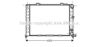 Теплообменник (AVA QUALITY COOLING: AL2052)