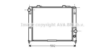 Теплообменник (AVA QUALITY COOLING: AL2053)