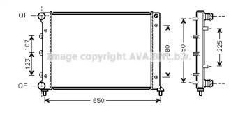 Теплообменник (AVA QUALITY COOLING: AL2078)