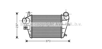 Теплообменник (AVA QUALITY COOLING: AL4085)