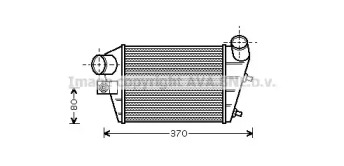 Теплообменник (AVA QUALITY COOLING: AL4086)