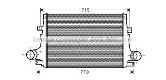 Теплообменник (AVA QUALITY COOLING: AL4096)