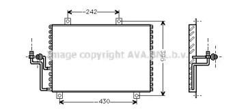 Конденсатор (AVA QUALITY COOLING: AL5062)