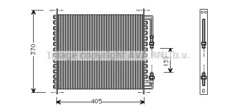 Конденсатор (AVA QUALITY COOLING: AL5064)