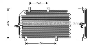 Конденсатор (AVA QUALITY COOLING: AL5065)