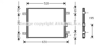 Конденсатор (AVA QUALITY COOLING: AL5081)