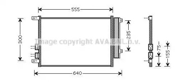 Конденсатор (AVA QUALITY COOLING: AL5088D)