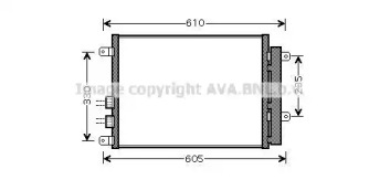 Конденсатор (AVA QUALITY COOLING: AL5109D)