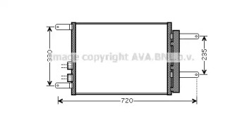 Конденсатор (AVA QUALITY COOLING: AL5111)