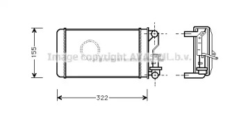 Теплообменник (AVA QUALITY COOLING: AL6032)