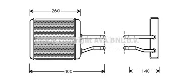 Теплообменник (AVA QUALITY COOLING: AL6073)