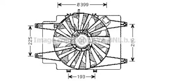 Вентилятор (AVA QUALITY COOLING: AL7504)