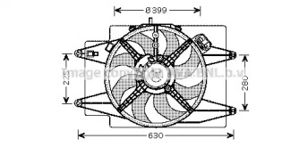 Вентилятор (AVA QUALITY COOLING: AL7508)