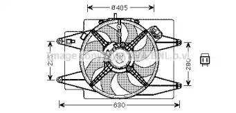 Вентилятор (AVA QUALITY COOLING: AL7509)