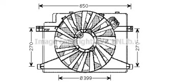 Вентилятор (AVA QUALITY COOLING: AL7510)