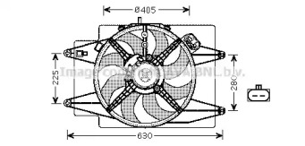 Вентилятор (AVA QUALITY COOLING: AL7515)