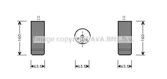 Осушитель (AVA QUALITY COOLING: ALD099)