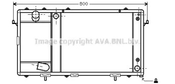 Теплообменник (AVA QUALITY COOLING: AU2123)