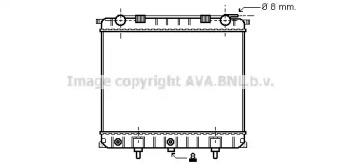 Теплообменник (AVA QUALITY COOLING: AU2132)