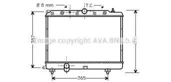 Теплообменник (AVA QUALITY COOLING: AU2154)