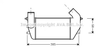 Теплообменник (AVA QUALITY COOLING: AU4128)