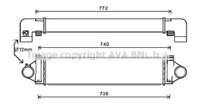 Теплообменник (AVA QUALITY COOLING: AU4218)