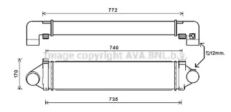 Теплообменник (AVA QUALITY COOLING: AU4219)