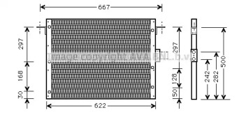 Конденсатор (AVA QUALITY COOLING: AU5075)