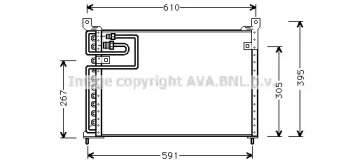 Конденсатор (AVA QUALITY COOLING: AU5113)