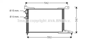 Конденсатор (AVA QUALITY COOLING: AU5114)