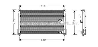 Конденсатор (AVA QUALITY COOLING: AU5116)