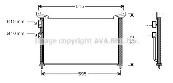 Конденсатор (AVA QUALITY COOLING: AU5136)