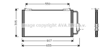 Конденсатор (AVA QUALITY COOLING: AU5148)