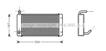 Теплообменник (AVA QUALITY COOLING: AU6059)