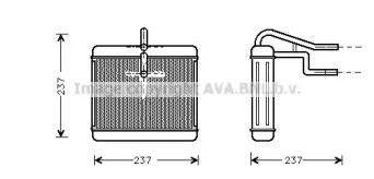 Теплообменник (AVA QUALITY COOLING: AU6060)