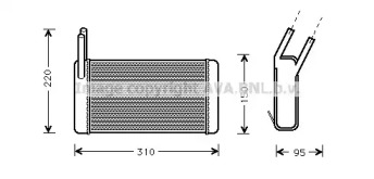 Теплообменник (AVA QUALITY COOLING: AU6131)